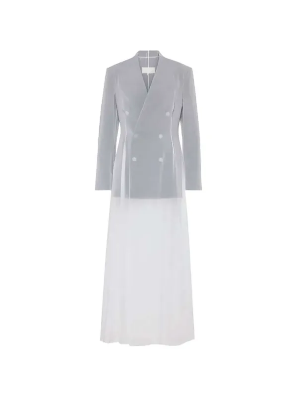 Long-Sleeved Midi Dress