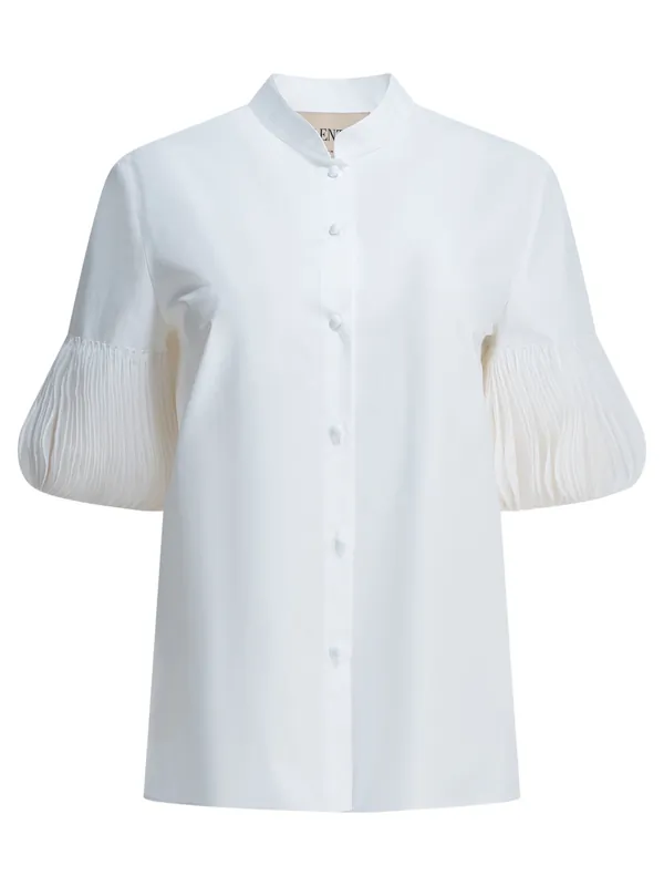 Embroidered Casual Shirt Shirts White - Valentino Garavani