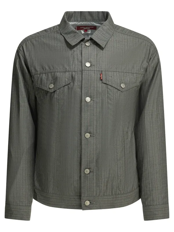 Men Jackets And Coats Grey - Junya Watanabe Man