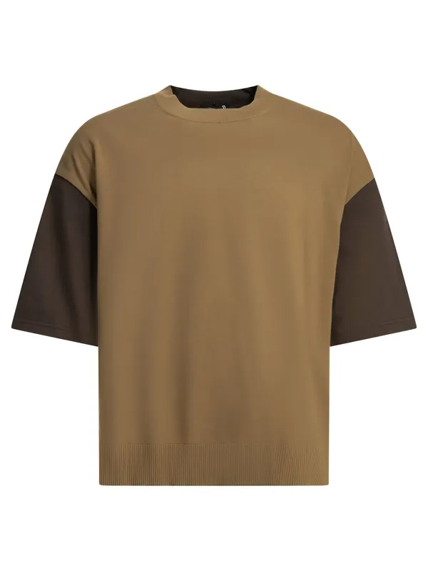 Crew-Neck T-Shirt T-Shirts Brown