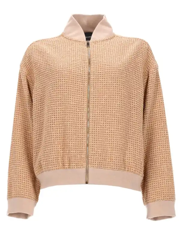 Giacca Bomber Con Dettaglio Paillettes - Fabiana Filippi