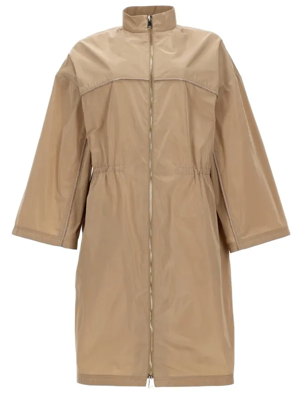Trench Con Zip - Fabiana Filippi