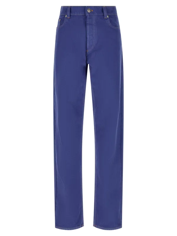 Straight Leg Jeans Blue - Versace
