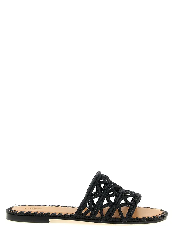 Evie Sandals Black - Odissi