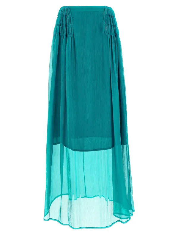 Scarlett Skirts Green - Dries Van Noten