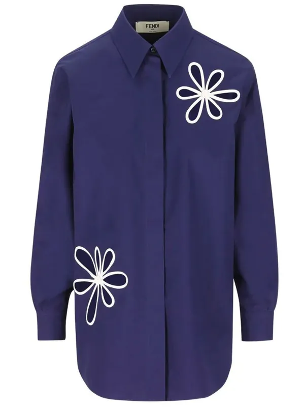 Popeline Shirt - Fendi