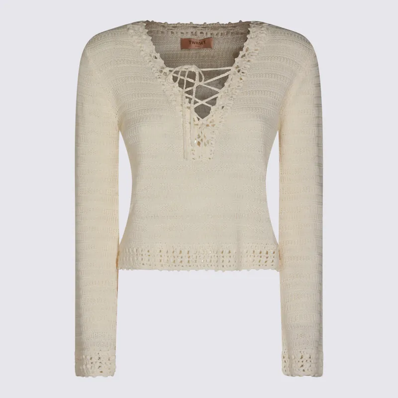 Sweaters Parchment - Twinset