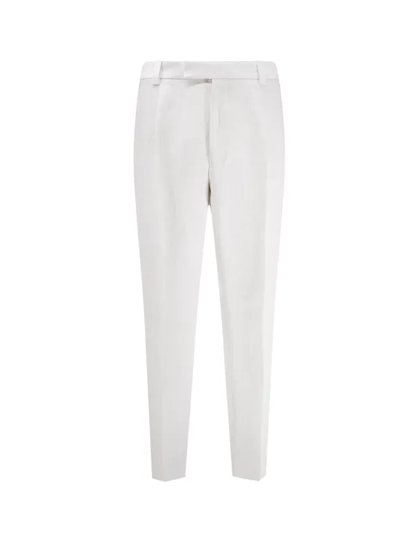 Port Linen Trousers - Boss