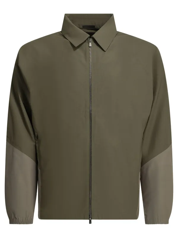 Hyperdense Taffeta U/S Right Jackets And Coats Beige - Goldwin