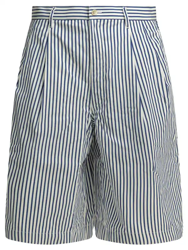 Formal Striped Shorts White - Comme Des Garçon