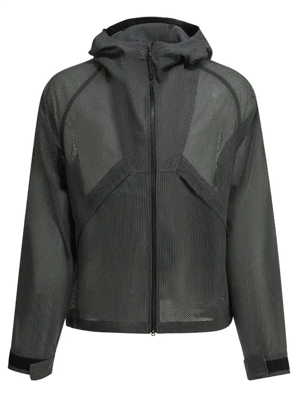 Tonalith Mesh Jackets And Coats Black - Goldwin