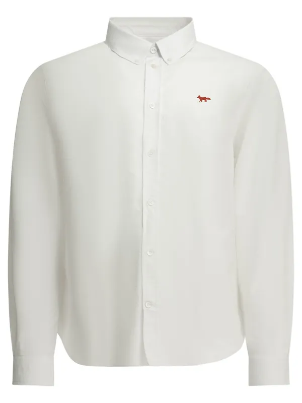 Profile Fox Shirts White - Maison Kitsuné