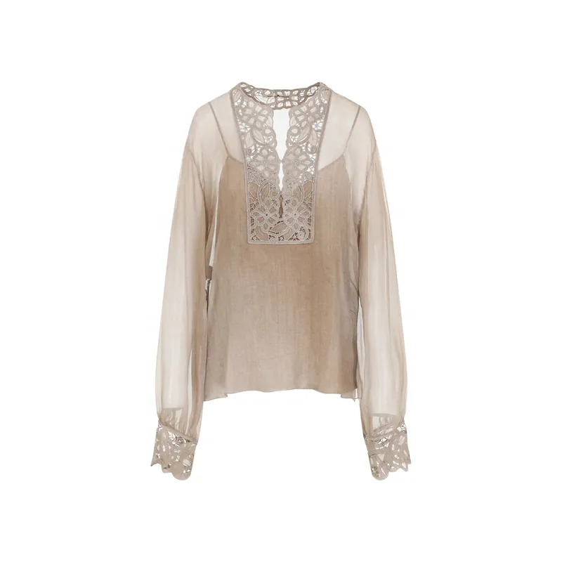 Blouse Brown - Ermanno Scervino