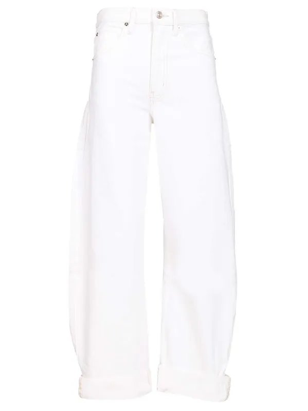 The Bubble Jean Jeans White - Frame