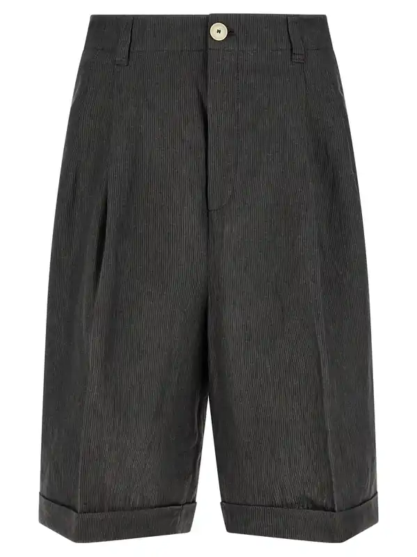 Le Short Pastro Bermuda And Short Gray - Jacquemus