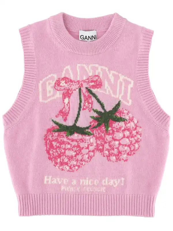 Gilet "Raspberry" - Ganni