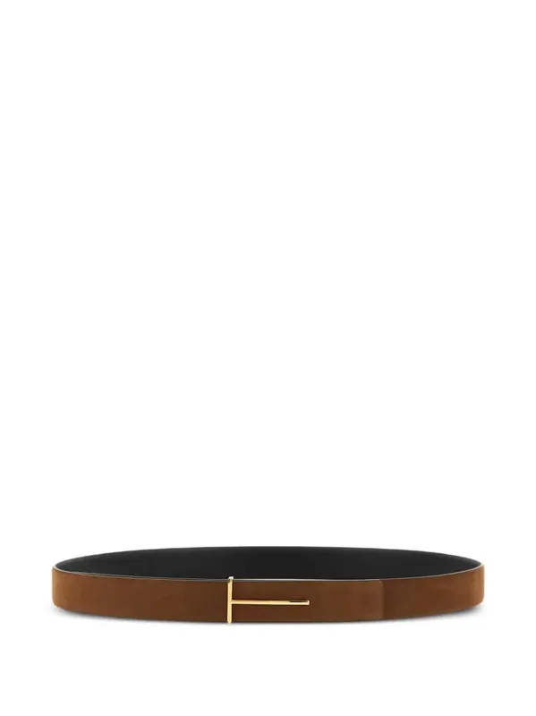 Reversible Belt With Logo - Tom Ford