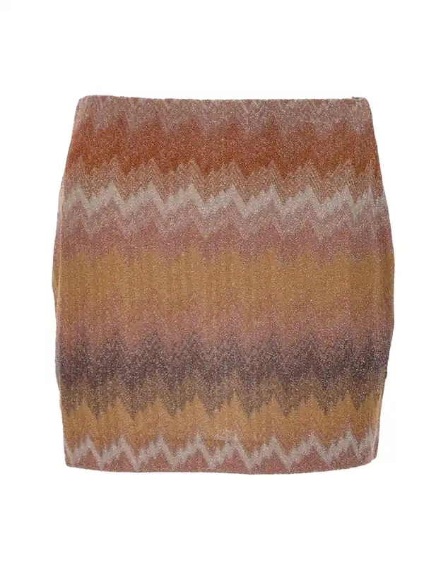 Minigonna Con Motivo "Snake" - Missoni
