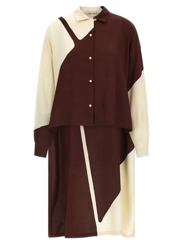 Graphic Print Shirt Shirt And Blouse Multicolor - Alberta Ferretti
