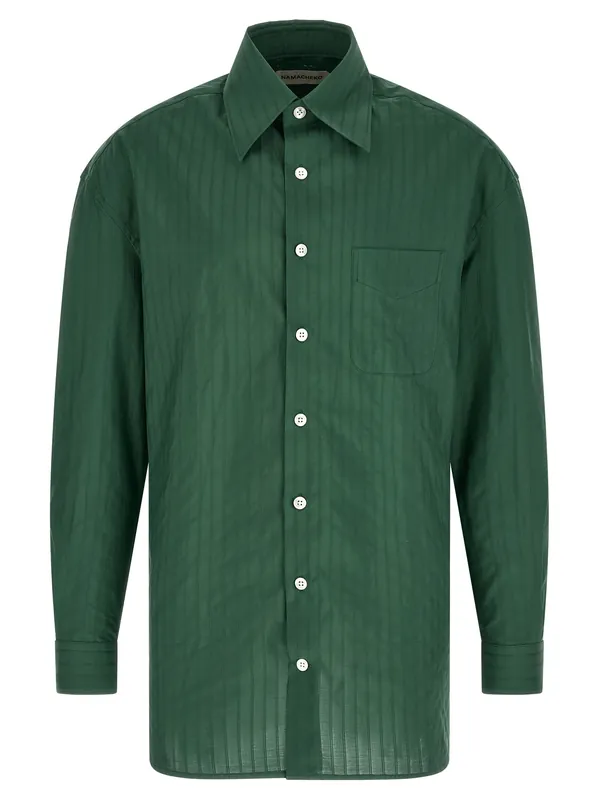 Grinda Shirt And Blouse Green - Namacheko