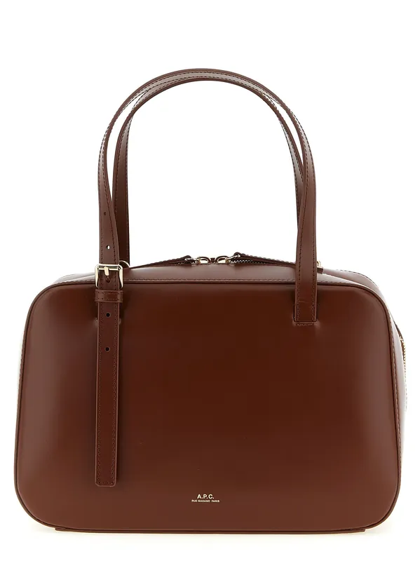 Virginie Box Hand Bags Brown - A.P.C.