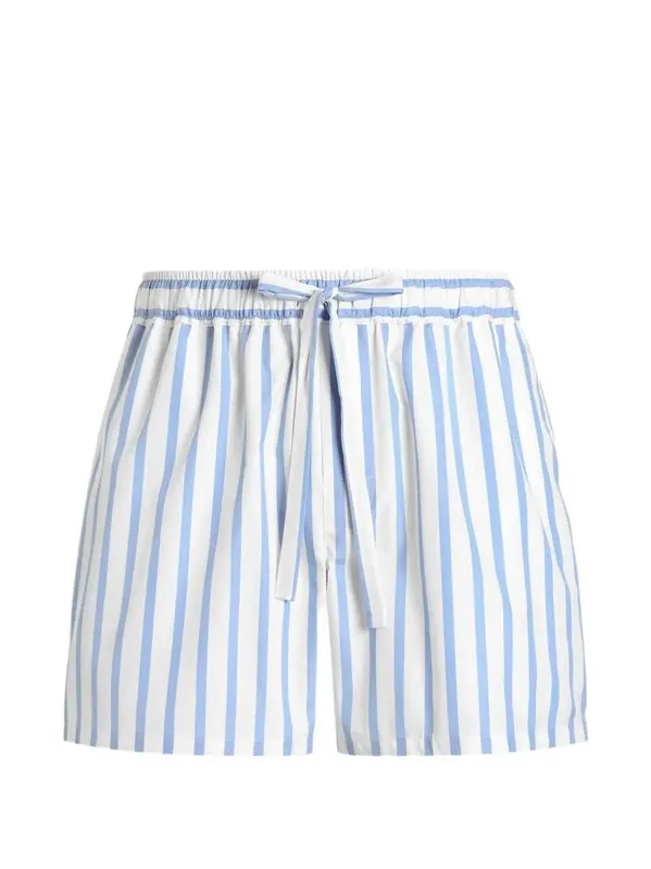 Striped Bermuda Shorts With Drawstring - Dolce & Gabbana