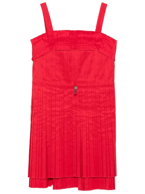 Pleated Mini Dress - Fendi