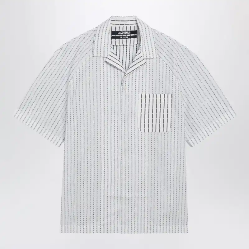 Romarin Short-Sleeve Cotton Shirt