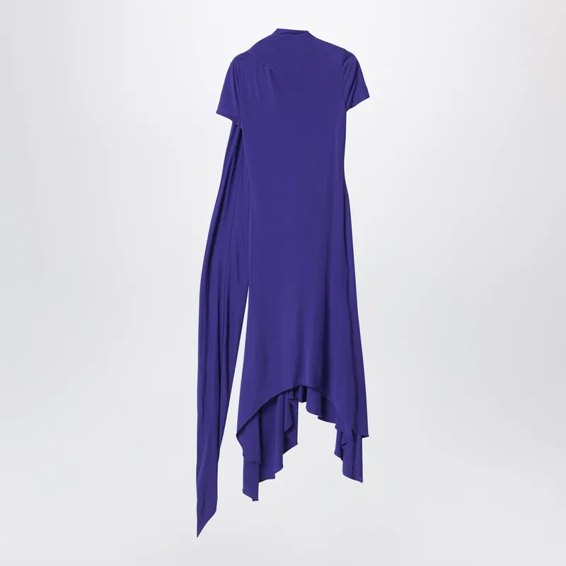 Layered Midi Dress Deep Purple - Acne Studios