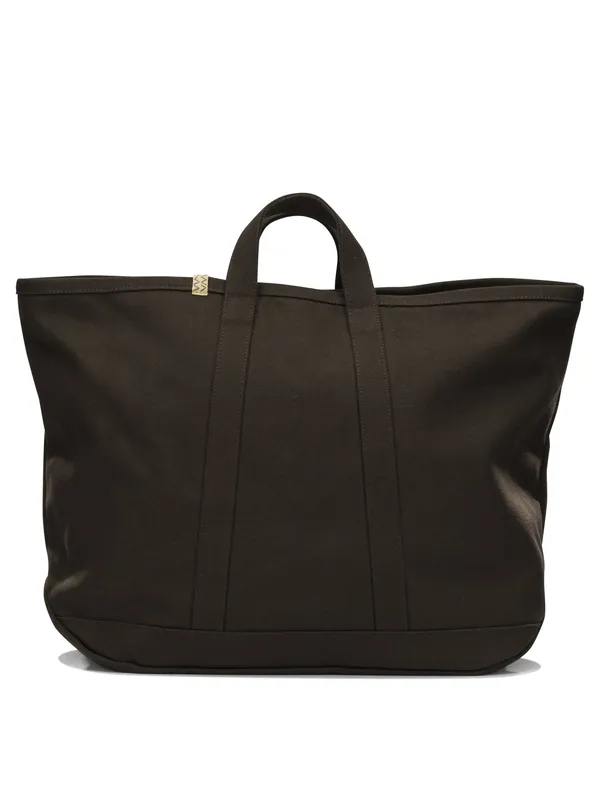 Canvas Rime Tote L Handbags Brown - Visvim