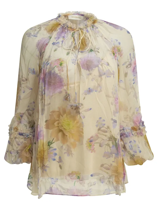 Luna Shirts White - Zimmermann