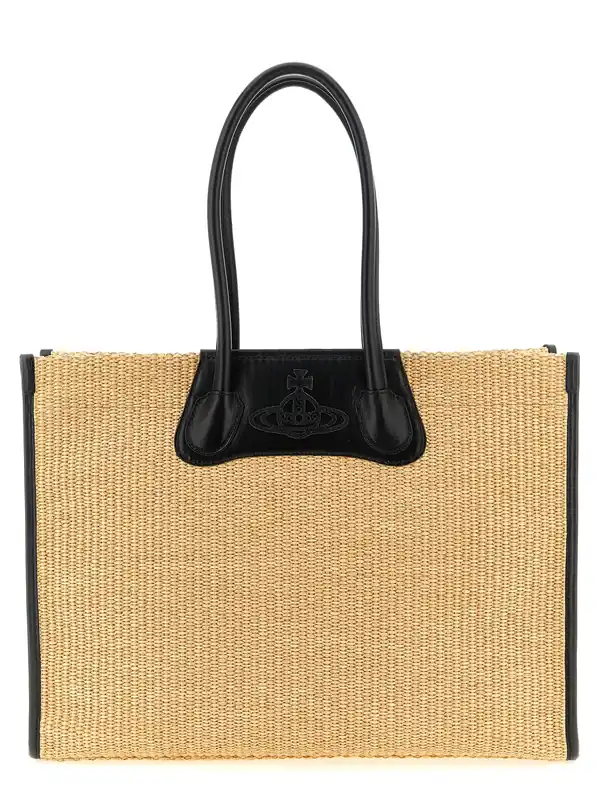 Troy Tote Bag Beige - Vivienne Westwood