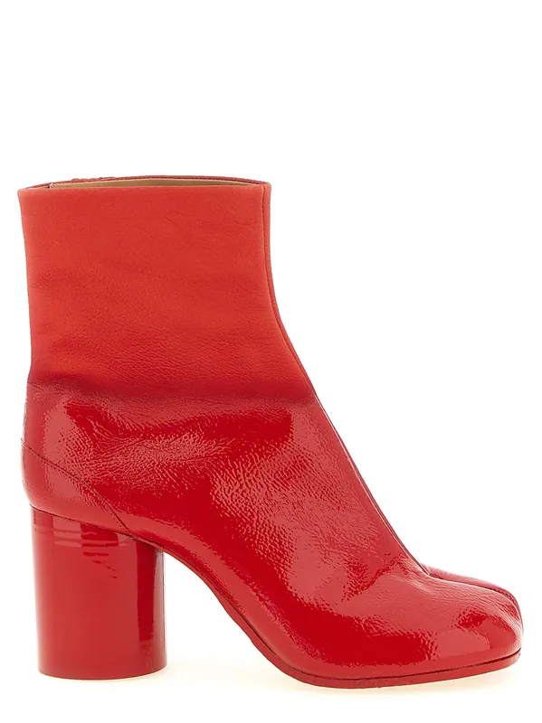 Tabi Boots And Ankle Boots Red - Maison Margiela