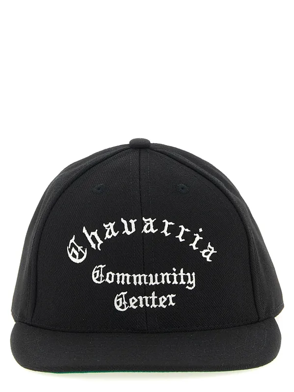 Chavarria Community Center Hats Black - Willy Chavarria