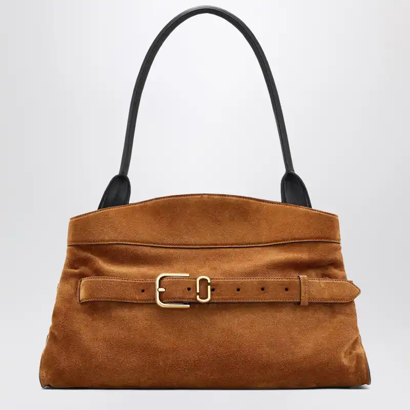 Dakota Bag In Suede Copper - Marc Jacobs