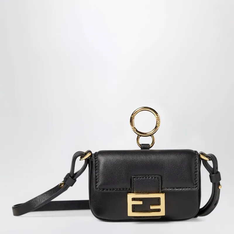 Nano Baguette Charm Black - Fendi