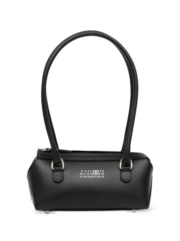 Mini J Bauletto Shoulder Bag With Logo - MM6 Maison Margiela