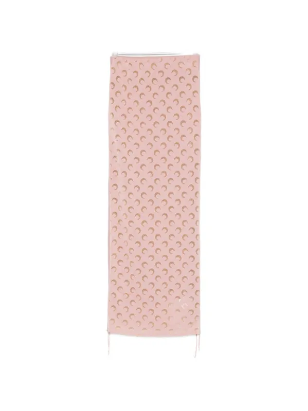 Moon Devore Skirt - Marine Serre