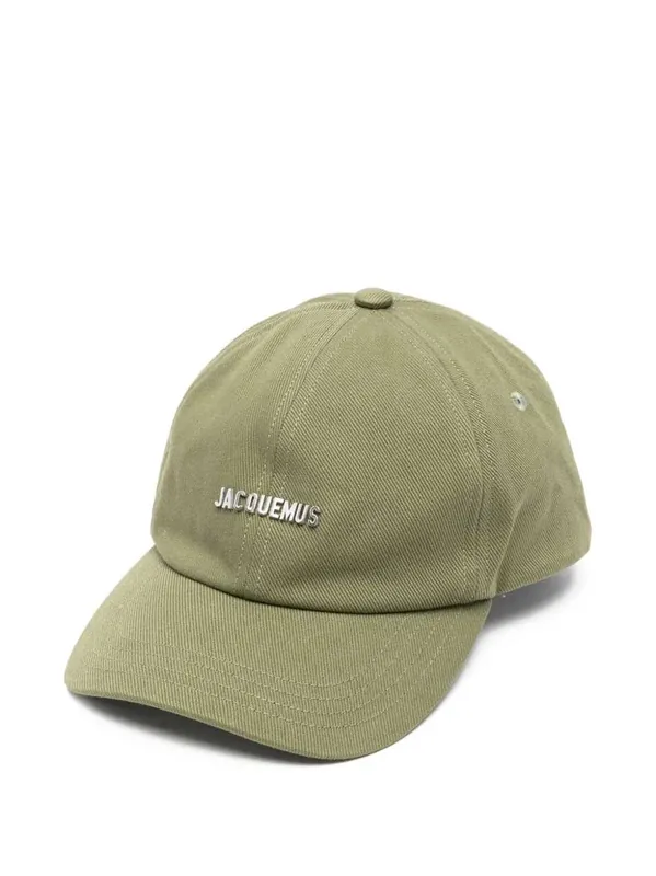 Cotton Baseball Cap With Logo - Jacquemus