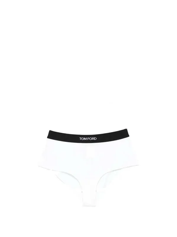 Briefs With Logo Waistband - Tom Ford