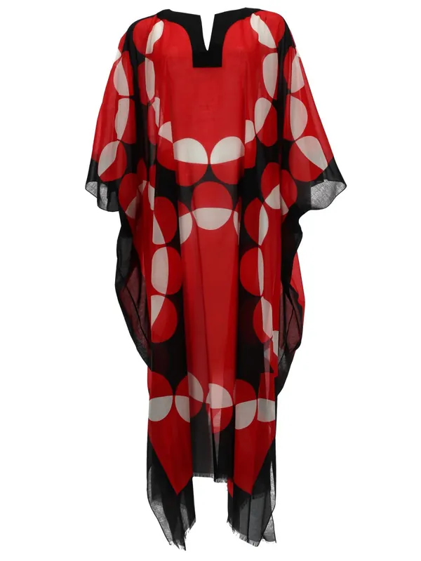 Caftano "Cartland" Con Stampa - Dries Van Noten