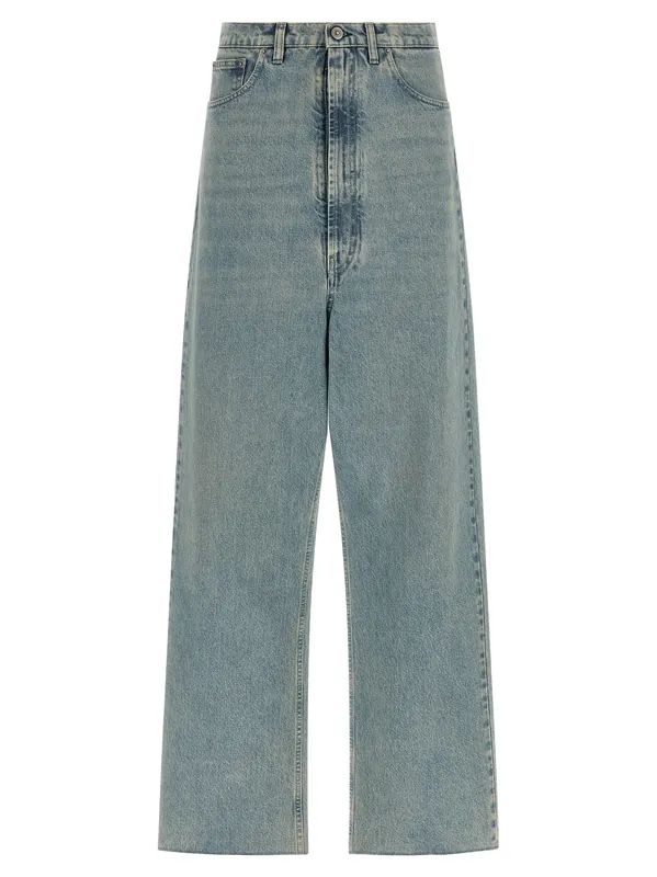 Low Crotch Jeans Light Blue - Maison Margiela
