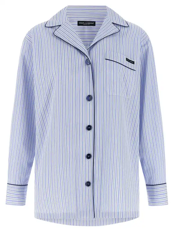 Vanity Shirt And Blouse Light Blue - Dolce & Gabbana