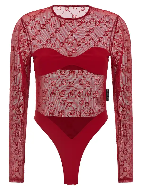 Moonogram Tops Red - Marine Serre