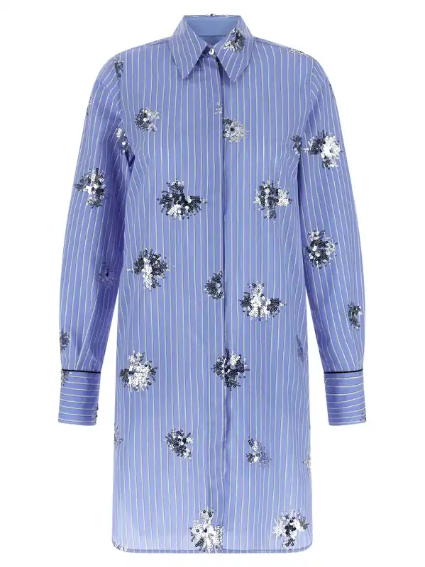 Silenzio Dresses Light Blue - Le Twins
