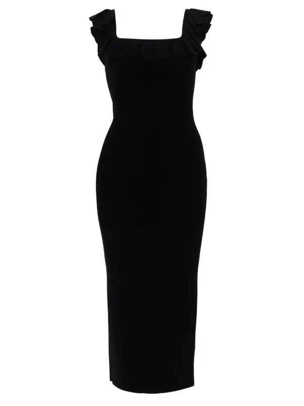 Abito Midi Con Volant - Michael Kors