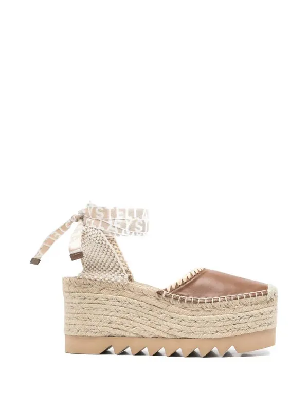 Gaia Women`S Wedge Sandal With Back Strap - Stella McCartney