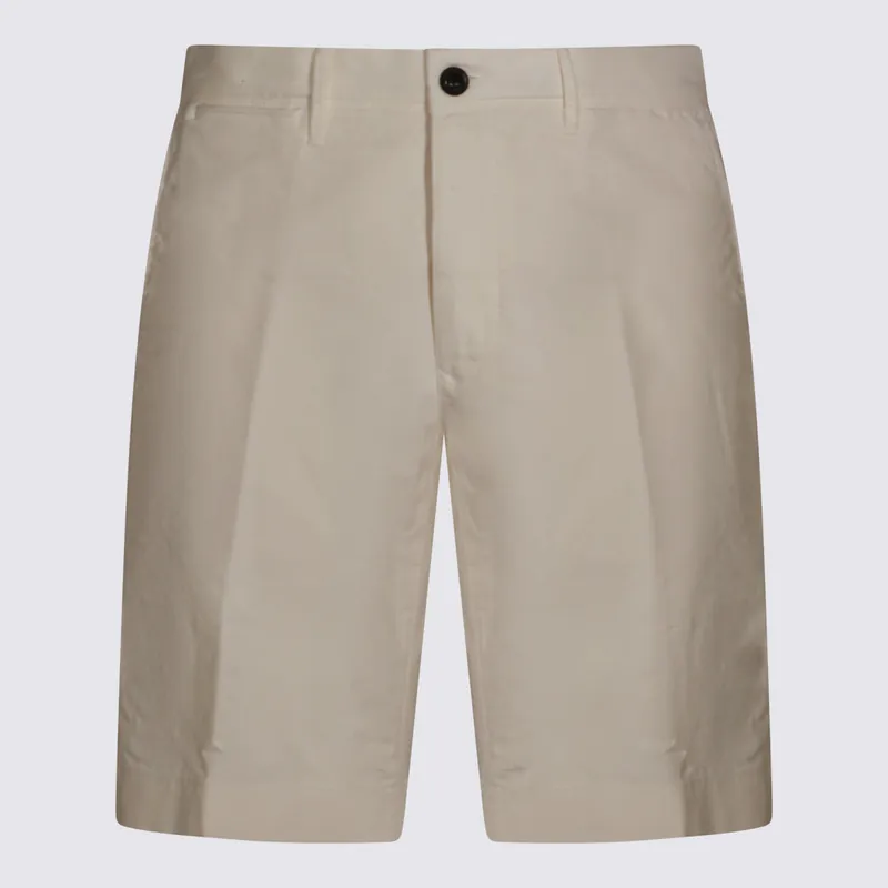 Shorts Off White - Incotex Red