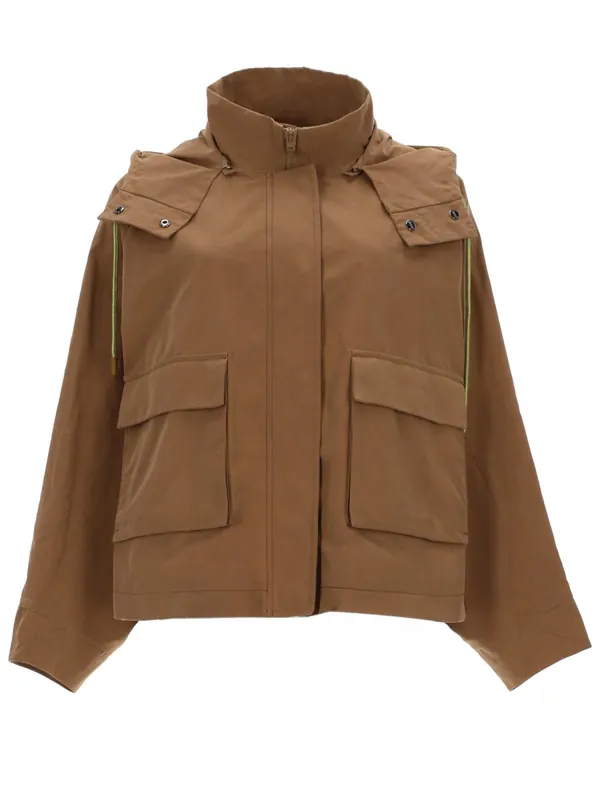 Parka Corto Con Cappuccio - Herno