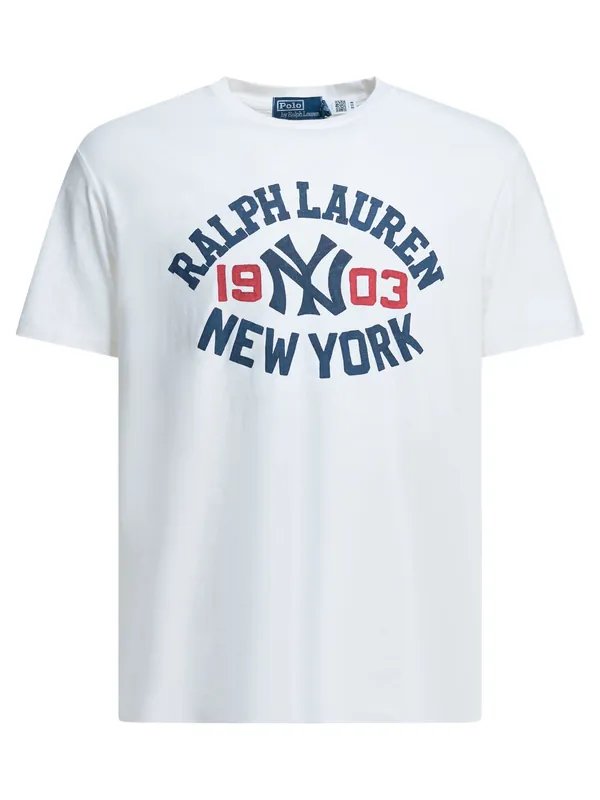 Polo Raplh Lauren X New York Yankees T-Shirts White